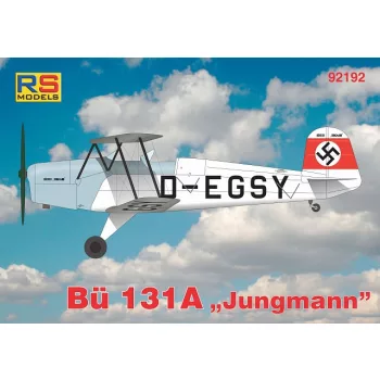   RS Models - Plastikový model letadla 1/72 Bücker Bü-131 A 4. decal v. for Luftwaffe, Hungary, Slovakia
