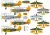 RS Models - Plastikový model letadla 1/72 NAA-57 "Luftwaffe" 5 decal v. for Luftwaffe
