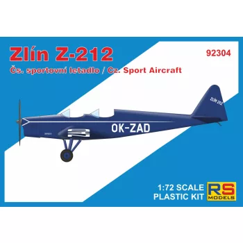 RS Models - 1/72 Zlin Z-212