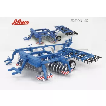   Schuco - ACCESSORIES PLOW HARROW FORTSCHRITT B402 PURPLE GREEN
