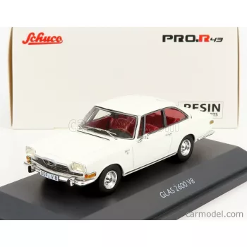 Schuco - Glas 2600 V8 1966 White