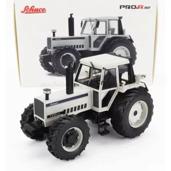 Schuco - LAMBORGHINI 1356DT TRACTOR 1987 WHITE BLACK