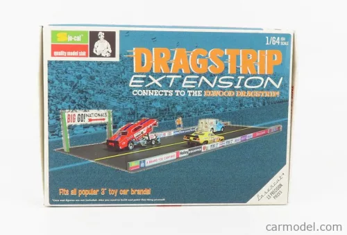 Sjo - Accessories Diorama Dragstrip Kit Extension - Big Go Nationals