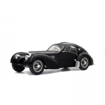   Solido - 1:18 BUGATTI ATLANTIC TYPE 57 SC - 1937 - BLACK - Solido