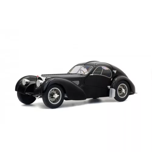 Solido - 1:18 BUGATTI ATLANTIC TYPE 57 SC - 1937 - BLACK - Solido