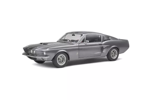 Solido - Shelby Gt500 Grey Black Stripes 1967