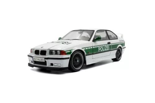 Solido - 1:18 BMW E36 M3 Coupe SOLIDO Works Drift Police, White, 1991 - SOLIDO
