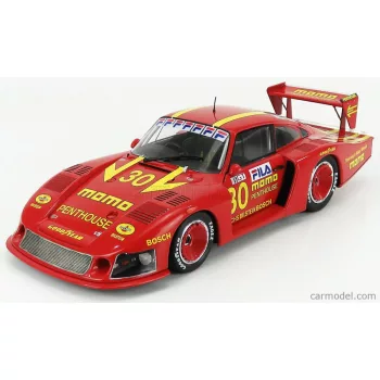   Solido - Porsche 935/78 Momo Moby Dick N 70 Drm Norisring 1981 G.Moretti Red Yellow