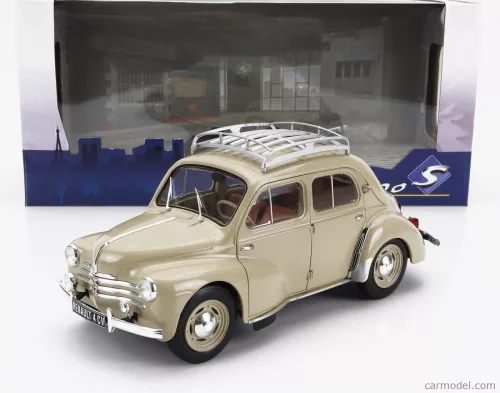 Solido - Renault 4Cv 1956 Beige