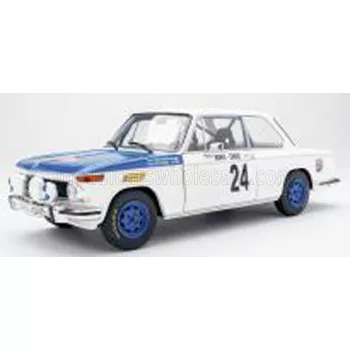   Solido - BMW 2002 Ti N 24 (night version) RALLY MONTECARLO 1969 TIMO MAKINEN - PAUL EASTER WHITE BLUE