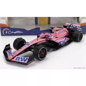   Solido - Renault F1 A522 Team Alpine Bwt N 14 Bahrain Gp 2022 Fernando Alonso Pink