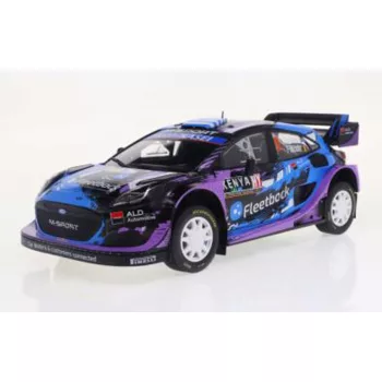   Solido - FORD ENGLAND PUMA RALLY1 TEAM M-SPORT FORD WRT N 9 RALLY SAFARI KENIA 2022 JOURDAN SERDERIDIS - FREDERIC MICLOTTE PURPLE BLACK BLUE