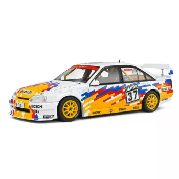   Solido - OPEL OMEGA 3000 EVO 500 TEAM IRMSCHER N 37 DTM SEASON 1991 VOLKER STRYCEK WHITE YELLOW