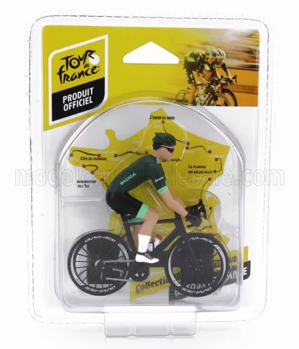Solido - FIGURES CICLISTA - CYCLIST - MAGLIA VERDE - GREEN JERSEY - TOUR DE FRANCE 2023 GREEN