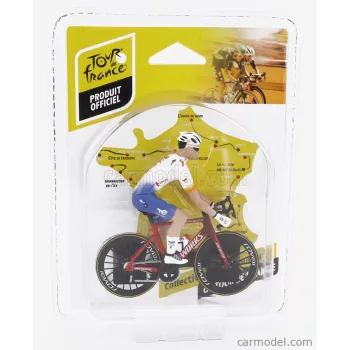  Solido - Figures Ciclista - Cyclist - Team Total-Energies - Tour De France 2023 White Yellow Blue