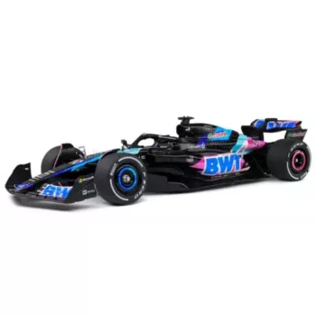   Solido - ALPINE F1  A524 TEAM BWT ALPINE N 31 PRESENTATION SEASON 2024 ESTEBAN OCON BLACK BLUE PINK