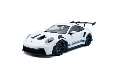 Solido - 1:18 Porsche 911 GT3 RS, White with Blue Stripes, 2024- SOLIDO
