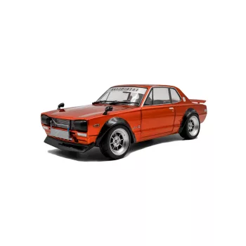   Solido - 1:18 Nissan Skyline (C10) Hakosuka  WORKS Orange Metallic 1970