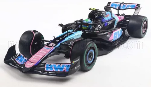 Solido - ALPINE F1  A524 TEAM BWT ALPINE N 31 BRAZILIAN GP 2024 ESTEBAN OCON BLACK BLUE PINK