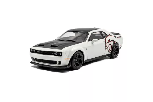 Solido - 1:43 Dodge Challenger SRT Hellcat Redeye Widebody Custom White Knuckle 2020