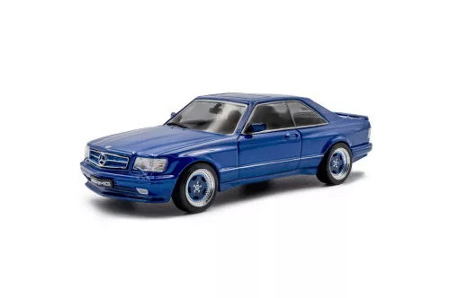 Solido - Mercedes-Benz 560 SEC AMG Widebody Linarite Blue Pearl 1990