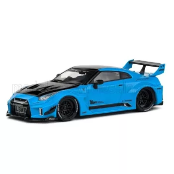   Solido - NISSAN GT-R (R35) LB WORKS SILHOUETTE COUPE 2019 BLUE BLACK