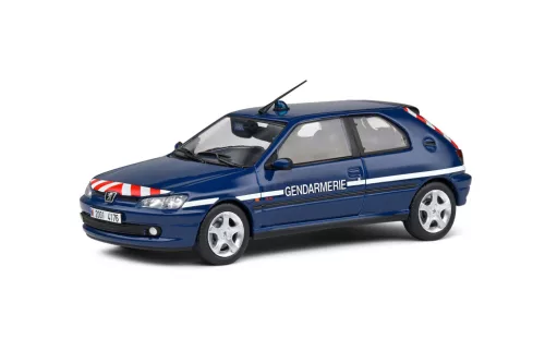Solido - Peugeot 306 S16 Gendarmerie Blue 1998 -
