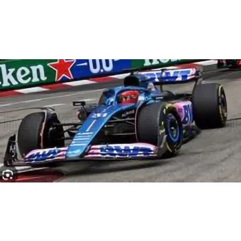   Solido - ALPINE F1  A523 TEAM BWT ALPINE N 31 3rd MONACO GP 2023 ESTEBAN OCON BLUE PINK
