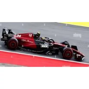   Solido - ALFA ROMEO F1  C43 TEAM STAKE N 24 AUSTRALIAN GP 2023 GUANYU ZHOU BLACK RED