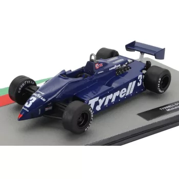   Solido - TYRRELL F1  011 DENIM N 3 LONG BEACH GP 1982 MICHELE ALBORETO BLUE