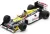 Spark - WILLIAMS F1  FW11B HONDA N 5 WINNER BRITISH GP 1987 NIGEL MANSELL BLUE YELLOW WHITE