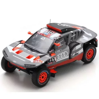   Spark - AUDI Q E-TRON RS TEAM AUDI SPORT N 211 RALLY DAKAR 2023 MATTIAS EKSTROM - EMIL BERGKVIST GREY SILVER BLACK