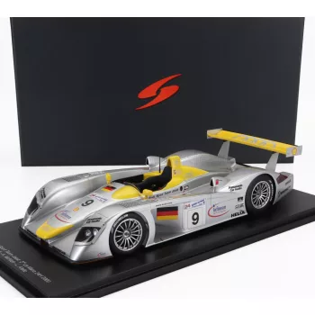   Spark - AUDI R8 3.6L TURBO V8 TEAM AUDI SPORT JOEST N 9 2nd 24h LE MANS 2000 LAURENT AIELLO - ALLAN McNISH - STEPHANE ORTELLI SILVER YELLOW