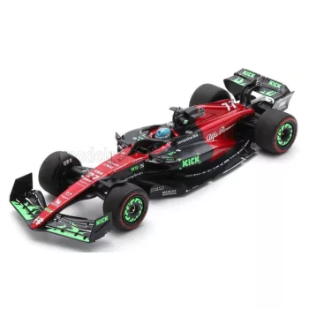   Spark - ALFA ROMEO F1  C43 TEAM ORLEN N 77 BELGIUM GP 2023 VALTTERI BOTTAS BLACK RED