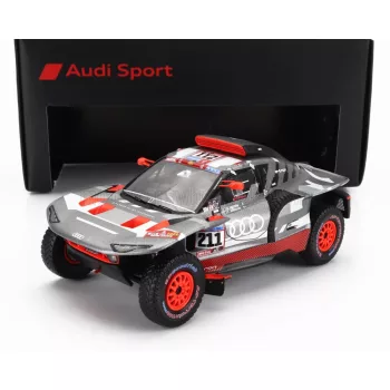   Spark - AUDI Q E-TRON RS TEAM AUDI SPORT N 221 RALLY DAKAR 2023 M EKSTROM - E BERGKVIST GREY SILVER BLACK