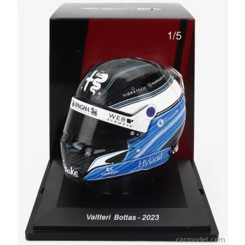   Sparkmodel - Bell Helmet F1  Casco Helmet Alfa Romeo C43 Team Stake N 77 Season 2023 Valtteri Bottas 2 Tone Blue