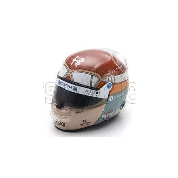   Spark - BELL HELMET F1  CASCO HELMET ALFA ROMEO C43 TEAM STAKE N 77 MONZA ITALY GP 2023 VALTTERI BOTTAS RED BLACK GOLD