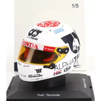   Spark - ARAI HELMET F1  CASCO HELMET AT04 TEAM ALPHA TAURI N 22 JAPAN GP 2023 YUKI TSUNODA WHITE