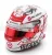 Spark - BELL HELMET F1  CASCO HELMET HAAS FW23 TEAM MONEYGRAM HAAS N 20 SINGAPORE GP 2023 KEVIN MAGNUSSEN WHITE RED