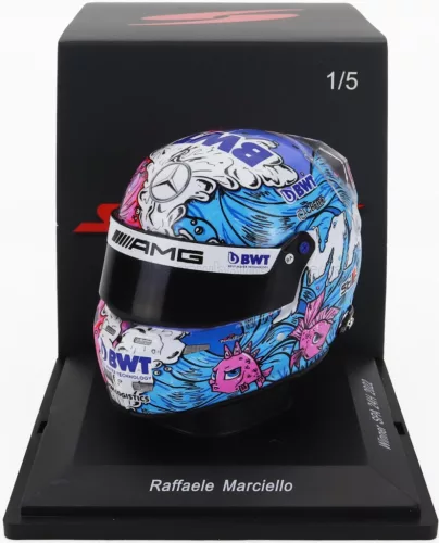 Spark - BELL HELMET CASCO HELMET MERCEDES BENZ GT3 AMG TEAM AKKODIS ASP N 88 WINNER 24h SPA 2022 RAFFAELE MARCIELLO VARIOUS