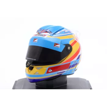   Spark - 1:5 Scale model of helmet of Fernando Alonso #5 - Formula 1 2012