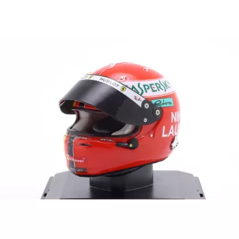   Spark - 1:5 Scale model of helmet of Sebastian Vettel #5 - 2nd Monaco GP Formula 1 2019