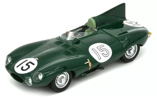 Spark - JAGUAR D-TYPE 3.4L S6 SPIDER TEAM JAGUAR CARS LTD N 15 24h LE MANS 1954 PETER WHITEHEAD - KEN WHARTON GREEN