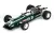 Spark - COOPER F1  T86 N 15 SOUTH AFRICA GP 1968 LUDOVICO SCARFIOTTI GREEN WHITE