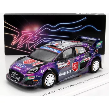   Spark - FORD ENGLAND PUMA RALLY1 TEAM FORD WORLD RALLY M-SPORT N 7 4th RALLY SARDINIA ITALY 2022 P.L.LOUBET - V.LANDAIS PURPLE BLUE GREY