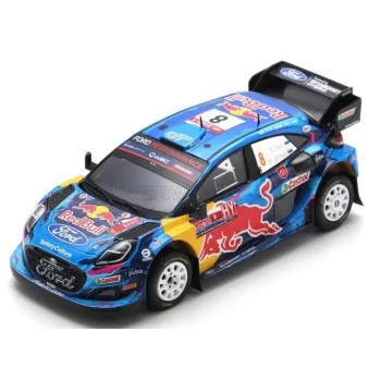   Spark - FORD ENGLAND PUMA RALLY1 TEAM FORD WORLD RALLY M-SPORT N 8 WINNER RALLY CHILE 2023 OTT TANAK - MARTIN JARVEOJA BLUE YELLOW RED