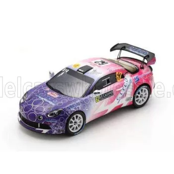   Spark - RENAULT ALPINE A110 RGT TEAM CODE RACING DEVELOPMENT N 62 RGT RALLY MONTECARLO 2024 CHRISTOPHE BERARD - CHRISTOPHE BERNABO BLUE WHITE PINK