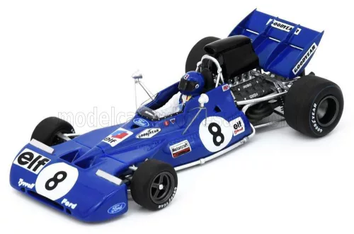 Spark - TYRRELL F1  004 N 8 FRANCE GP 1972 PATRICK DEPAILLER BLUE