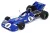 Spark - TYRRELL F1  004 N 8 FRANCE GP 1972 PATRICK DEPAILLER BLUE