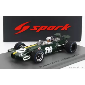   Spark-Model - Brabham F1  Bt26A N 11 Holland Gp 1969 J.Brabham Green Yellow